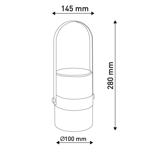 Näve Lampe déco LED Neo intérieur batterie, menthe Näve