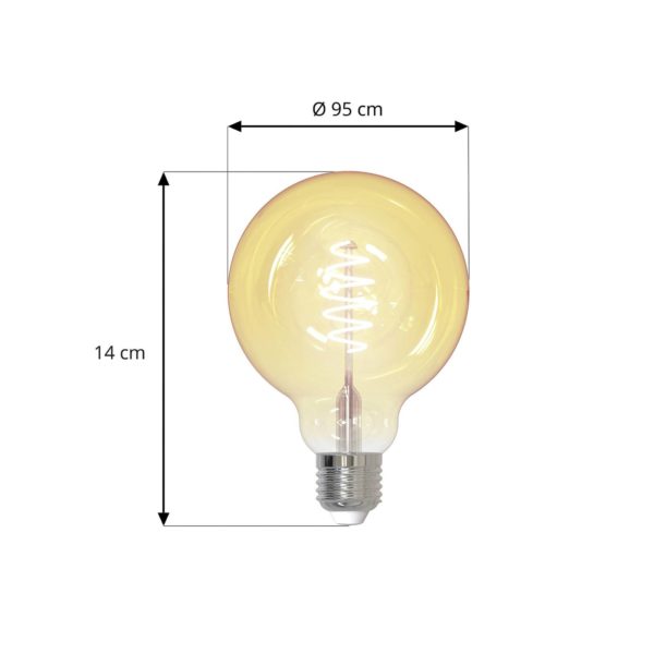 LUUMR Smart LED E27 G95 4,9W ZigBee Tuya Hue lot de 2 LUUMR