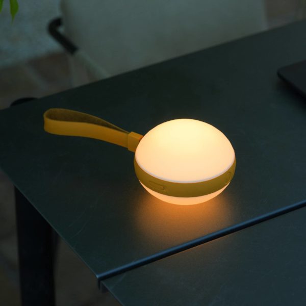 Nordlux Luminaire LED Bring to go Ø12cm blanc/jaune Nordlux
