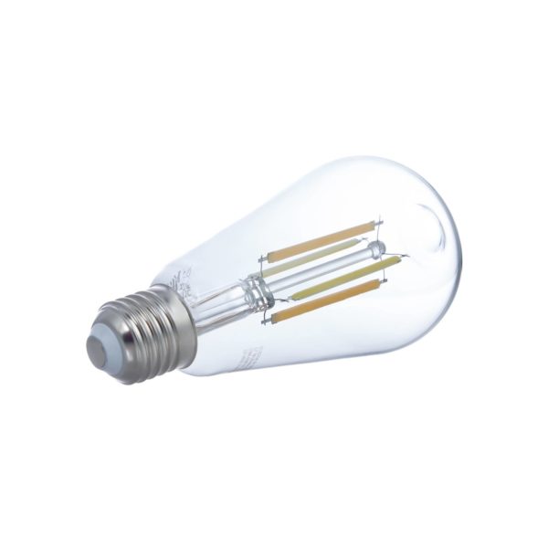 LUUMR Smart LED Filament, lot de 3, E27, ST64, 7W, Tuya, clair LUUMR
