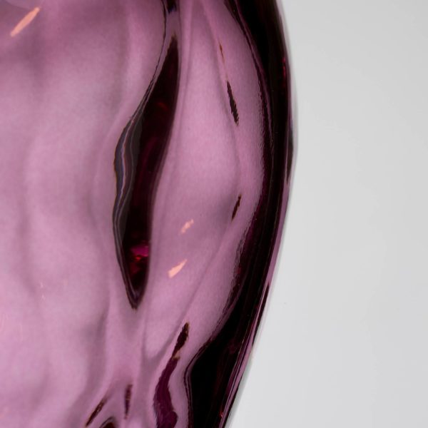 Quintiesse Lampe de table Samara, Ø 45,7 cm, rose, tissu, verre, à 2 lampes Quintiesse