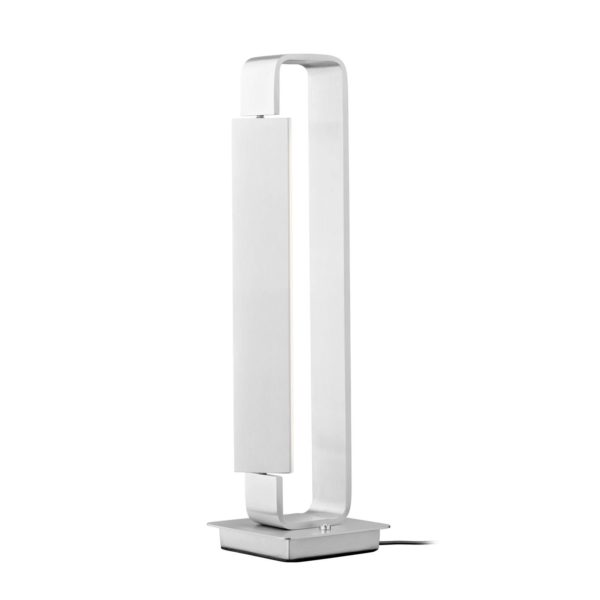 HELL Lampe de table LED Box, pivotante, alu anodisé HELL