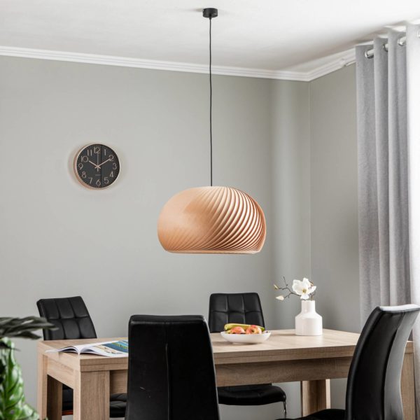 Envostar n.n suspension en bois, Ø 53 cm Envostar