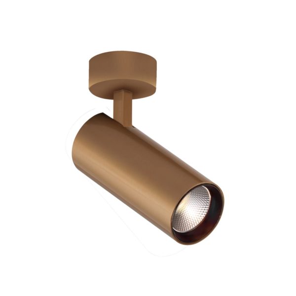 Viokef Spot pour plafond LED Nestor, doré Viokef