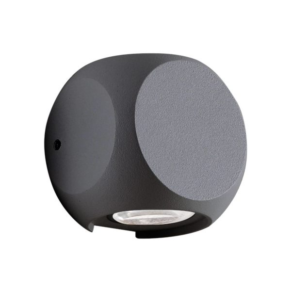 Viokef Applique extérieur LED Ballito up/downlight, gris Viokef