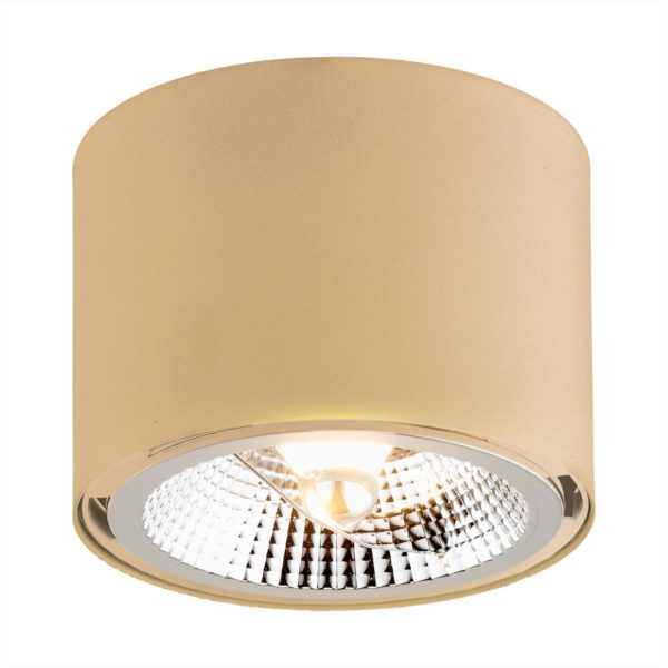 Argon Spot pour plafond Chloe fixe, doré Argon