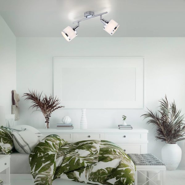 JUST LIGHT. Spot pour plafond Accor, à 2 lampes JUST LIGHT.
