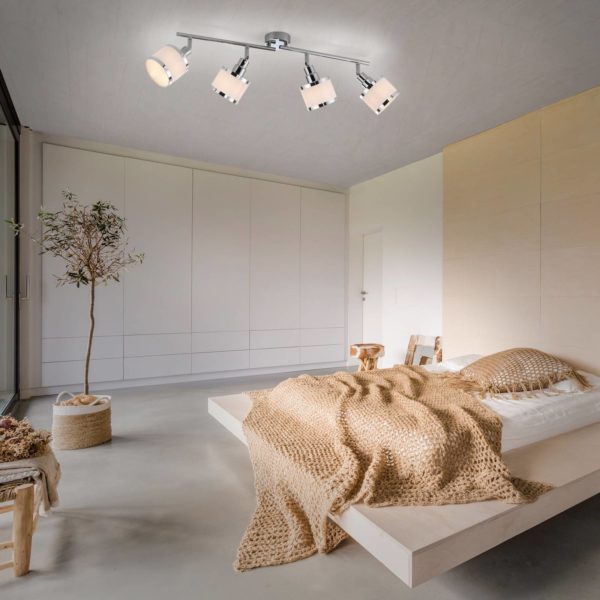JUST LIGHT. Spot pour plafond Accor, à 4 lampes JUST LIGHT.