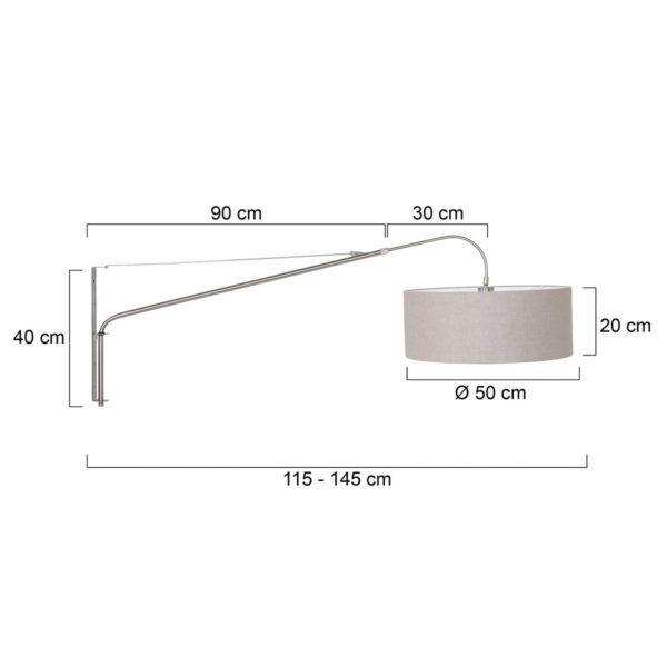Steinhauer Applique en tissu Elegant Classy argentée/boue Steinhauer