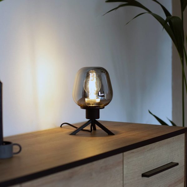Steinhauer Lampe à poser Reflexion, Ø 15 cm, hauteur 23 cm Steinhauer