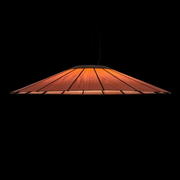 LZF LamPS LZF Banga SG LED Suspension, Ø 120cm, cerisier LZF LamPS