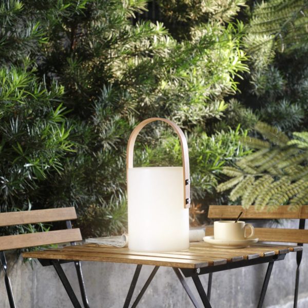 Lindby Juria Lampe de table à LED rechargeable, tunable white LINDBY