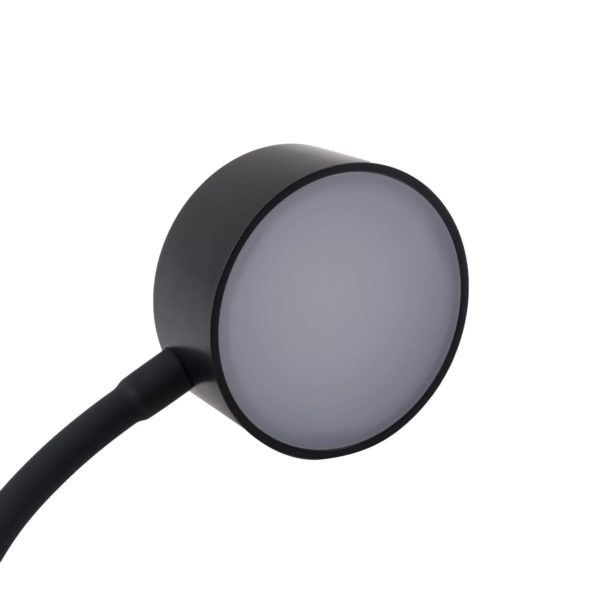 Lindby Lampe à pince LED rechargeable Maori, noir, CCT, intensité variable LINDBY