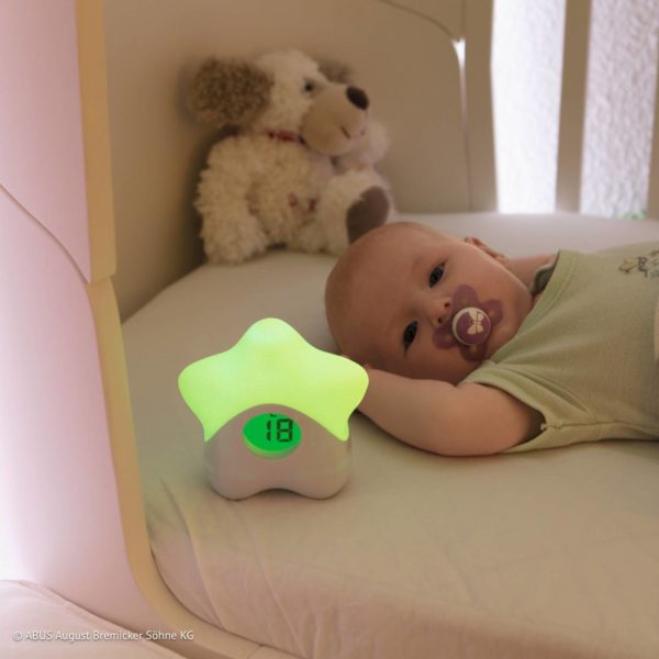 ABUS Lily veilleuse LED indicateur de température Abus