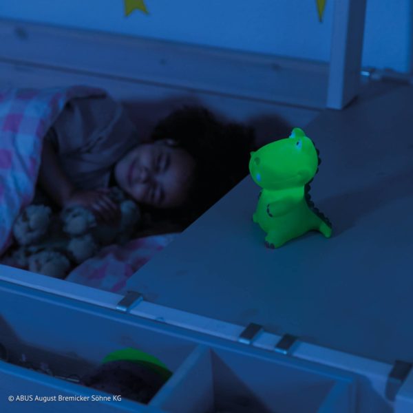 ABUS Dana veilleuse LED en forme de crocodile Abus