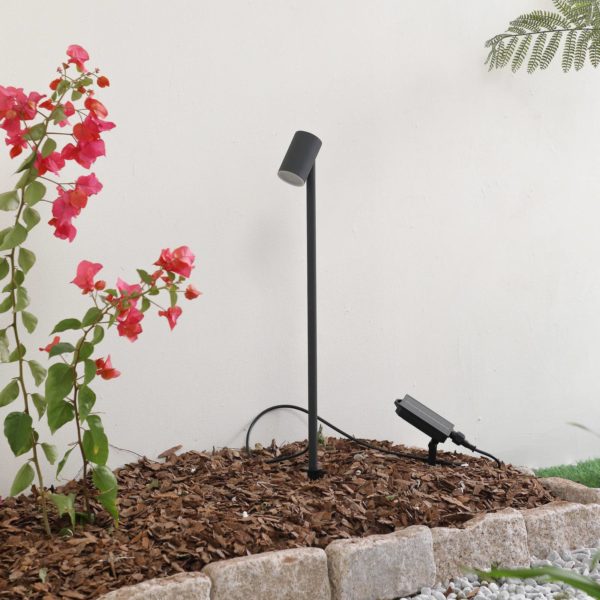 Lindby lampe solaire LED Myric, 3000K LINDBY