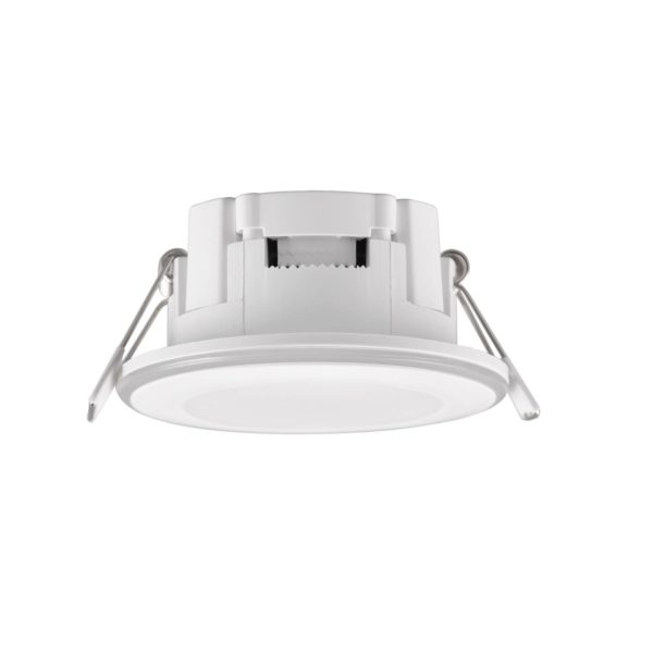 Trio Lighting Downlight LED Argus RGBW télécommande 8 cm blanc Trio Lighting