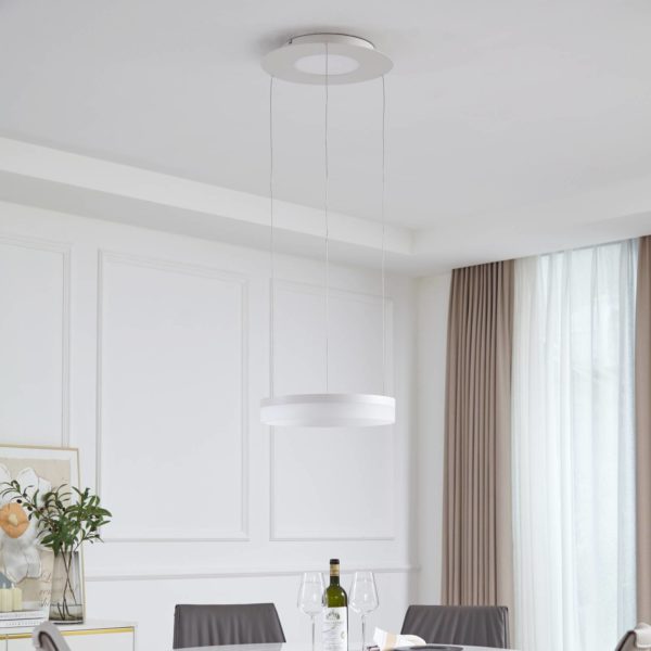 Lucande Smart Suspension LED Squillo blanc Tuya RGBW CCT LUCANDE