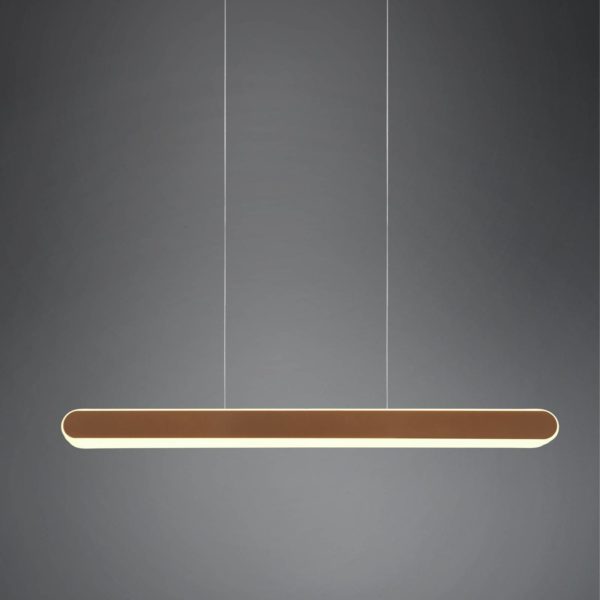 Trio Lighting Suspension LED Helios extensible dim CCT café Trio Lighting