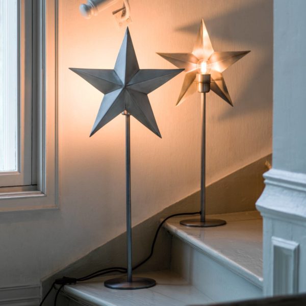 PR Home Nordic étoile sur pied en métal