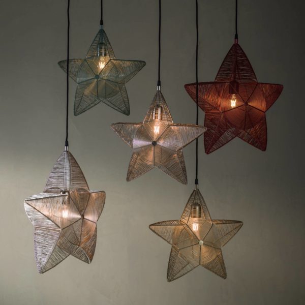 PR Home Rigel étoile déco métal Ø 50 cm argentée PR Home
