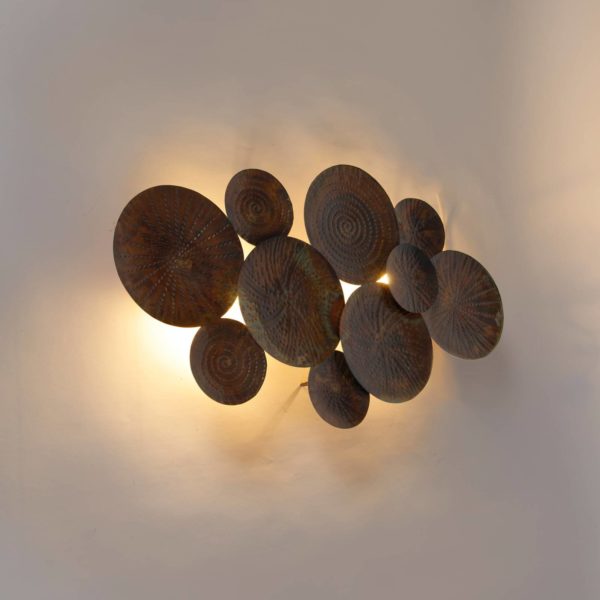 Lindby Soraya applique à 2 lampes, cuivrée LINDBY