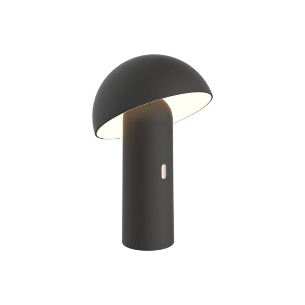 Aluminor Capsule lampe à poser LED mobile, noire Aluminor