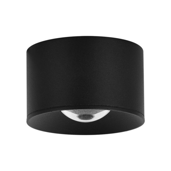 Zambelis LED spot pour plafond LED S133 Ø 6,5 cm, noir sable Zambelis