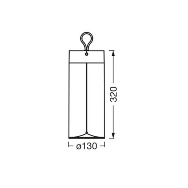 Ledvance Decor Filament lampe LED batterie, 32 cm LEDVANCE