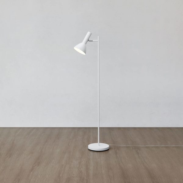 Markslöjd Lampe sur pied Metro, blanche, à 1 lampe Markslöjd