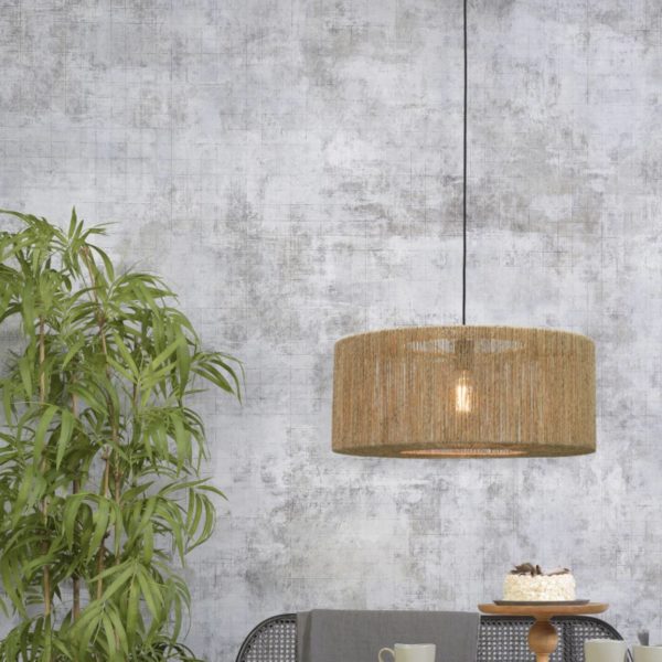 GOOD & MOJO Iguazu suspension cylindre naturel 60 Good & Mojo