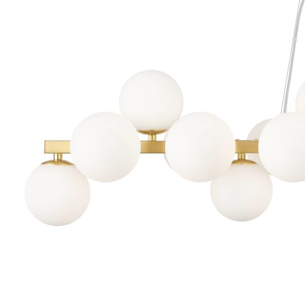 Maytoni Dallas suspension, 25-flg, long, or Maytoni