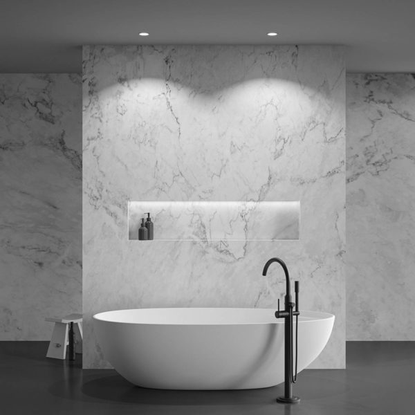 Maytoni Zoom luminaire encastrable LED 930 IP65 rond triac, blanc Maytoni