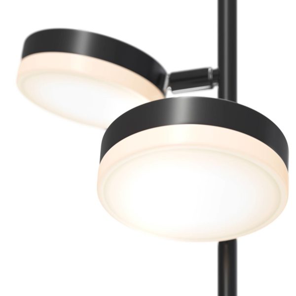 Maytoni Fad lampe sur pied LED avec variateur d’intensité, orientable Maytoni