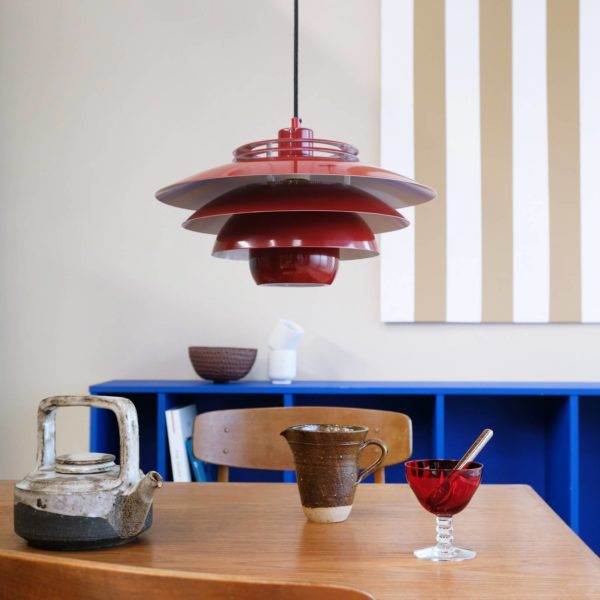 Dyberg Larsen Ejka suspension en métal rouge foncé Dyberg Larsen