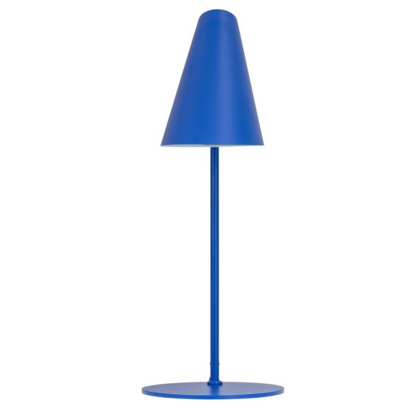 Dyberg Larsen Cale lampe à poser, bleu foncé Dyberg Larsen