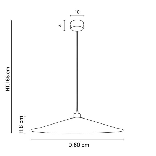 MARKET SET Sonia Laudet suspension Ø 60 cm kaki MARKET SET