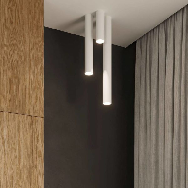 Euluna Thalassa downlight à 1 lampe blanc 40 cm Euluna