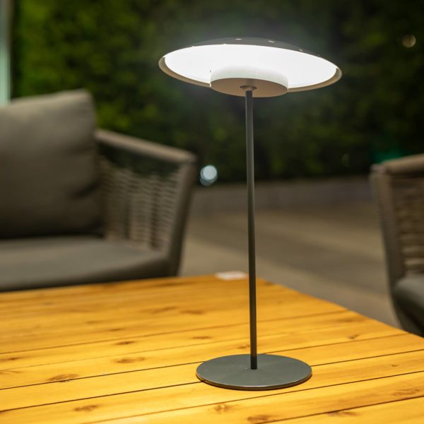 Newgarden Sardinia LED lampe à accu IP44 anthracite 40 Newgarden