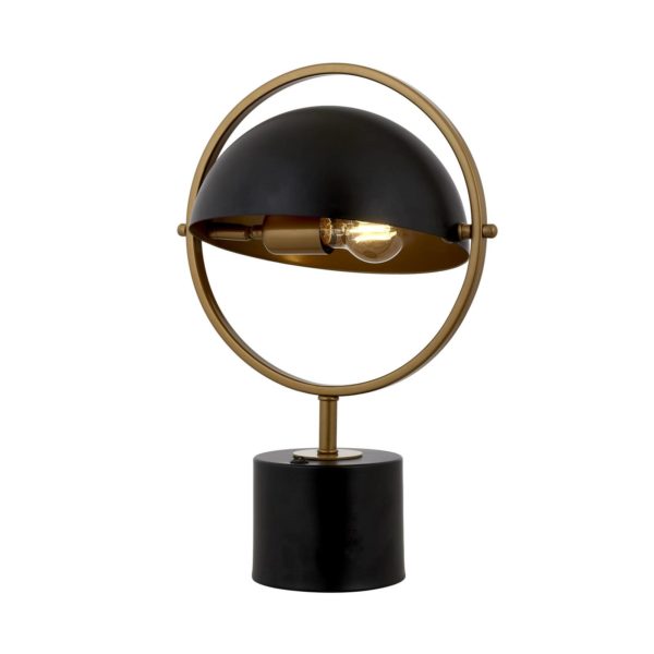 Avonni Lampe à poser ML-9132-1BSY avec abat-jour rotatif Avonni