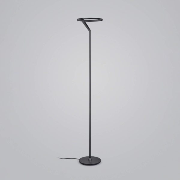 Helestra Elara lampe sur pied LED down dim noire Helestra