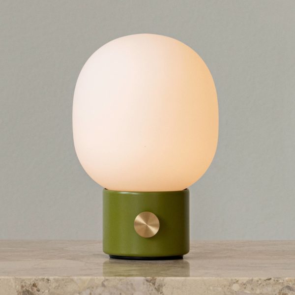Audo Copenhagen Audo JWDA lampe à poser batterie, dusty green Audo Copenhagen