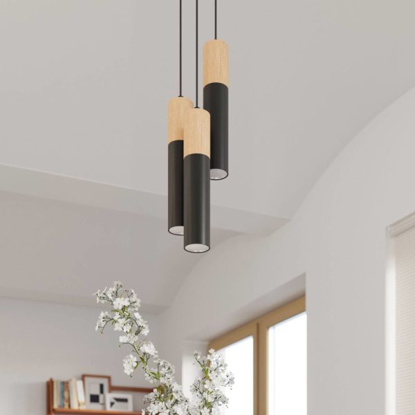 Envostar Peach Puff suspension cylindre x3 noire Envostar