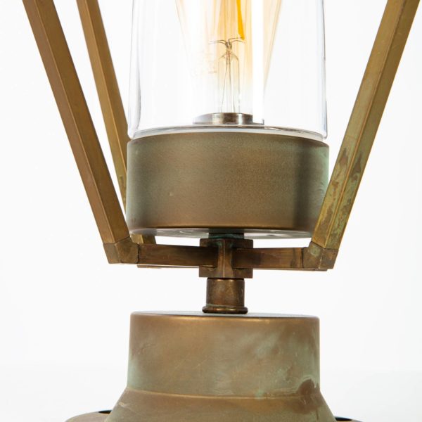 Moretti Luce Potelet Gemstone 3455, laiton ancien/transparent Moretti Luce