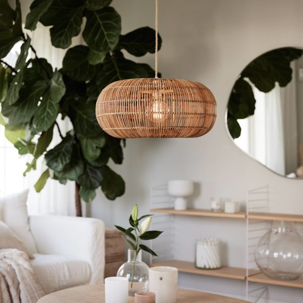 PR Home Suspension Zuri en rotin, Ø 51 cm PR Home