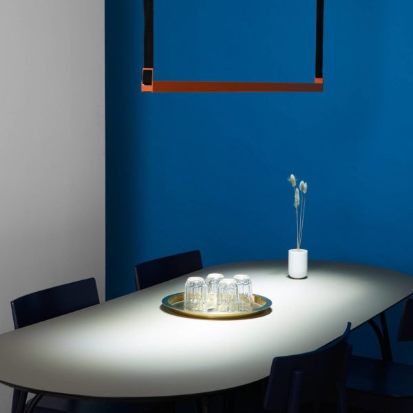 LOOM DESIGN suspension LED Belto, orange LOOM DESIGN