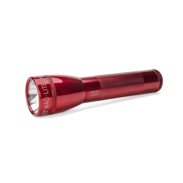 Maglite lampe de poche au xénon ML25IT, 2-Cell C, avec Boxer, rouge Maglite