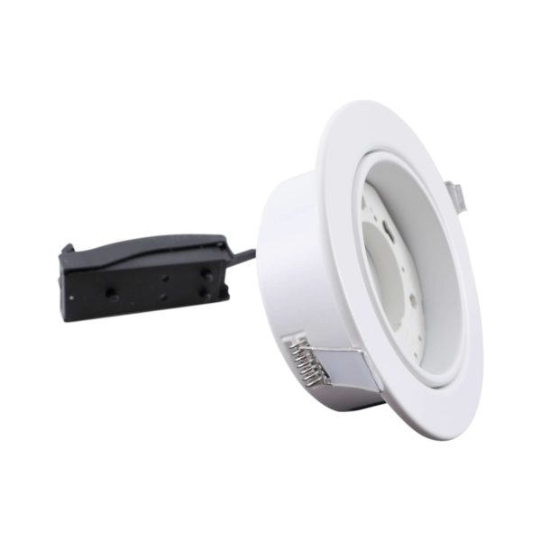 Lindby Spot encastrable Jyla, blanc, 3000K, 4,8 W LINDBY