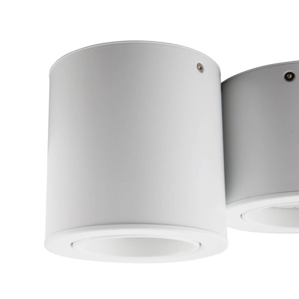 Lindby Spot pour plafond Jyla, à 3 lampes, blanc, 3000K LINDBY