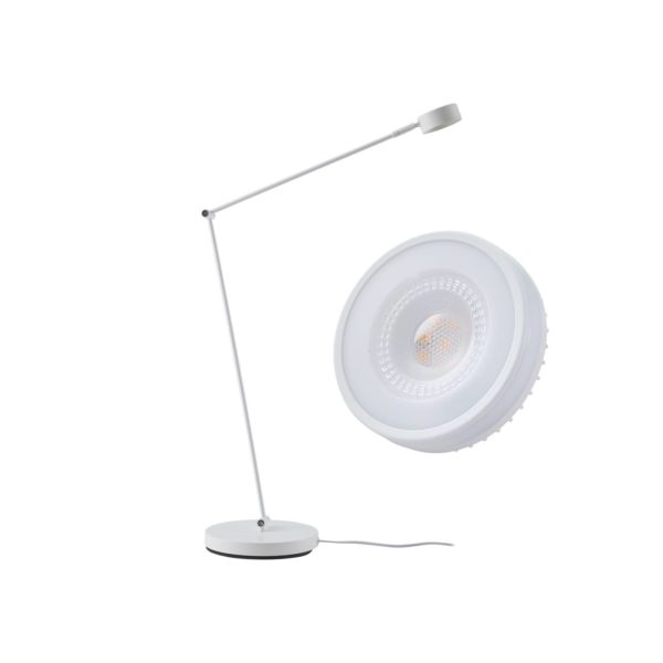 Lindby Lampe sur pied Jyla, blanc, réglable, GX53, 2700K LINDBY